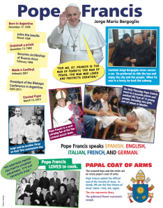 Pope Francis Poster